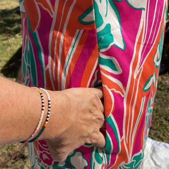 ANNE Klein Colorful Sleeveless Shift Dress 6 - Picture 6 of 10